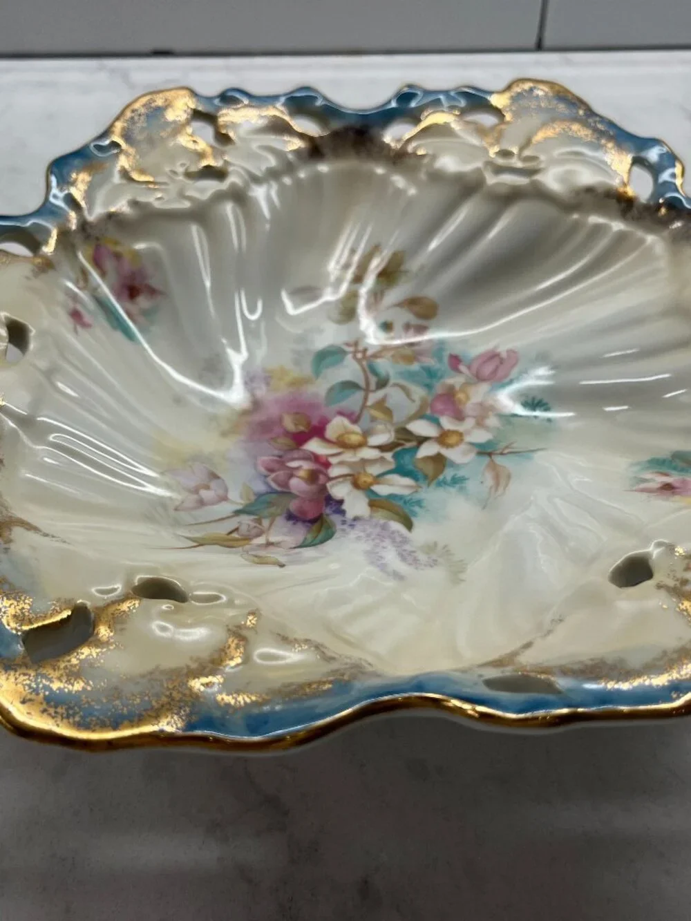 Vintage RS SuhL German Porcelain Bowl